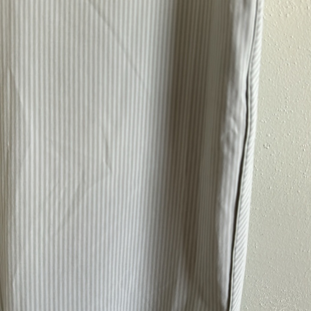 Athleta white  Gray green striped Track Joggers - Picture 6 of 13